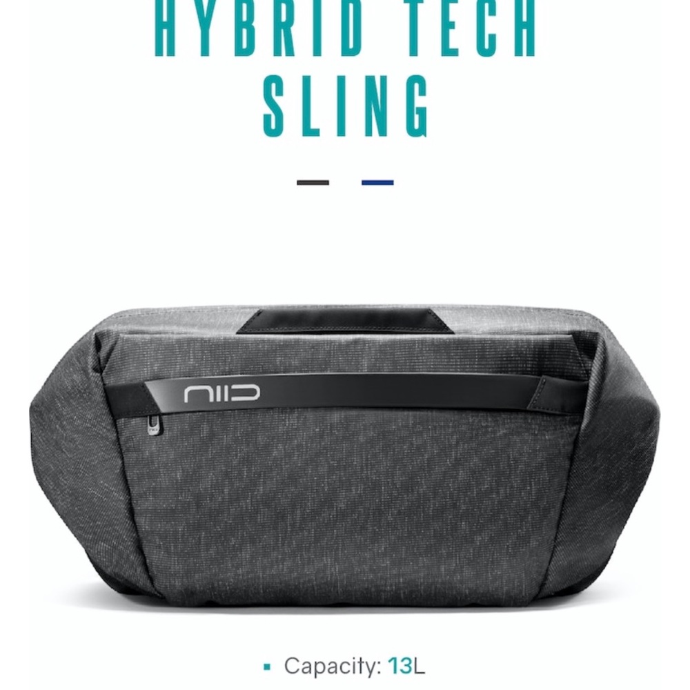 NIID CACHE - Hybrid tech sling & duffel